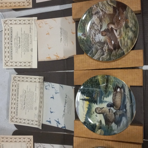 Lot of 8 vintage collectable plates by Bart Jerner. - Picture 2 of 4